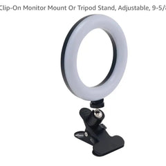 Universal LED Ring Light for Smartphones and Cell Phones, Portable Accessory for Mobile Content and Gaming